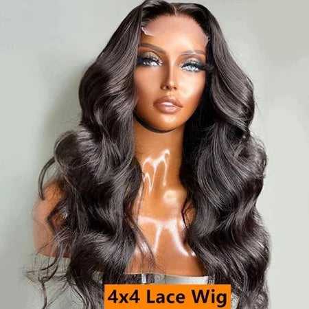 Body Wave 4X4 Lace Closure Wig 200 Density Tifanie Tache