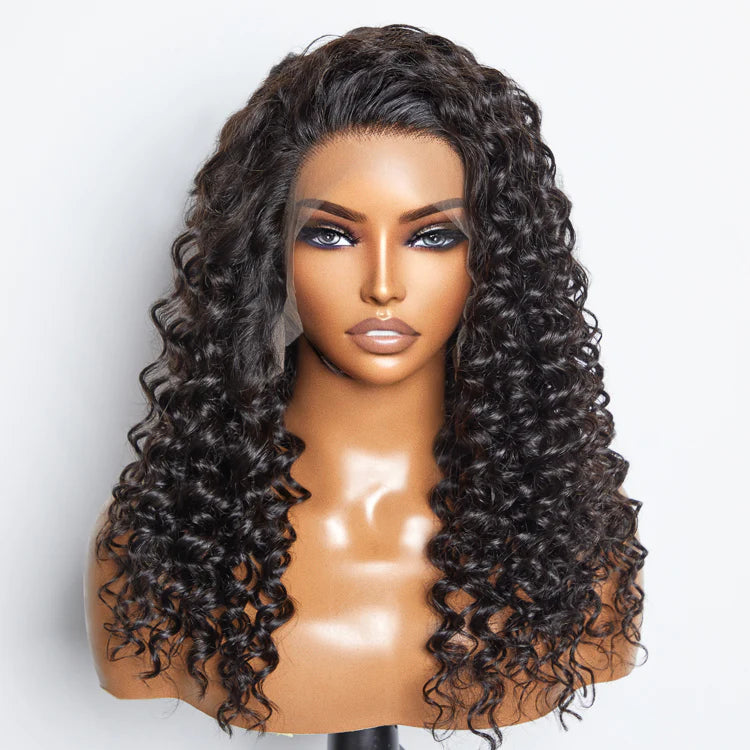 Deep Wave 13x4 Lace Frontal Wig (150% Density)