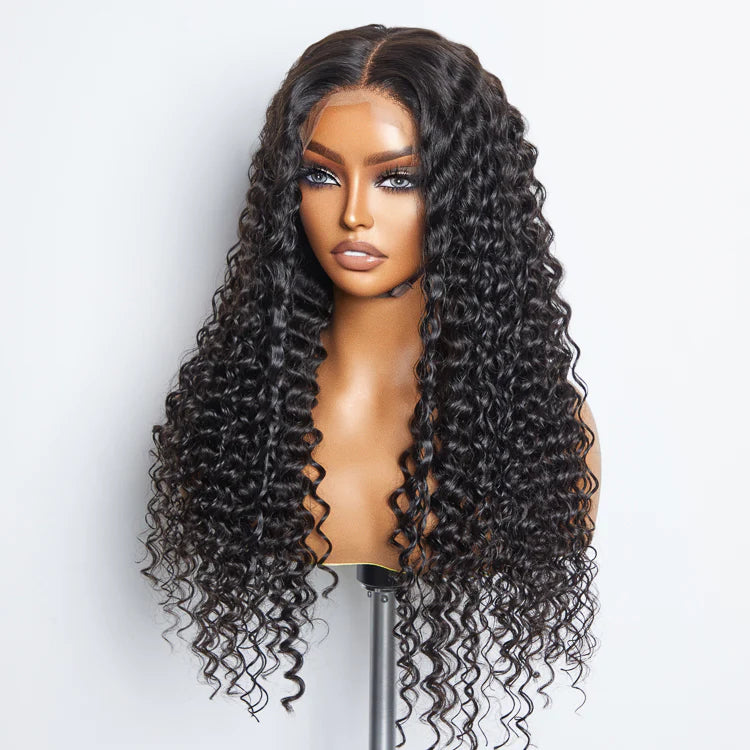 Deep Wave 5x5 Lace Closure Wig (180% Density)