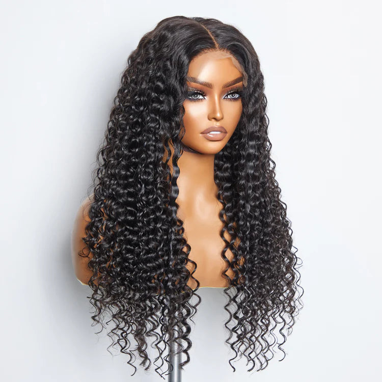 Deep Wave 4x4 Lace Closure Wig (150% Density)