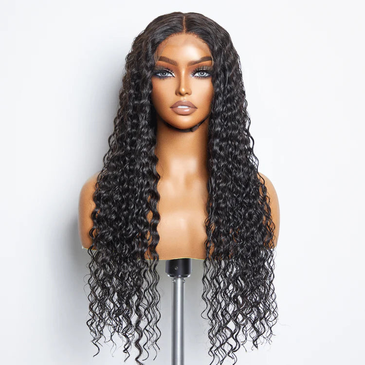 Deep Wave 5x5 Lace Closure Wig (180% Density)